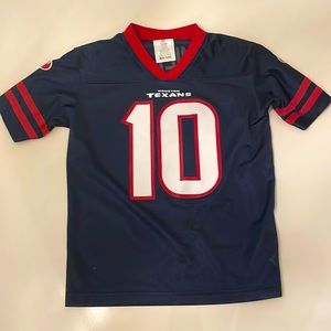 Houston Texans Kids Jersey YOUTH L number 10 Davis Mills